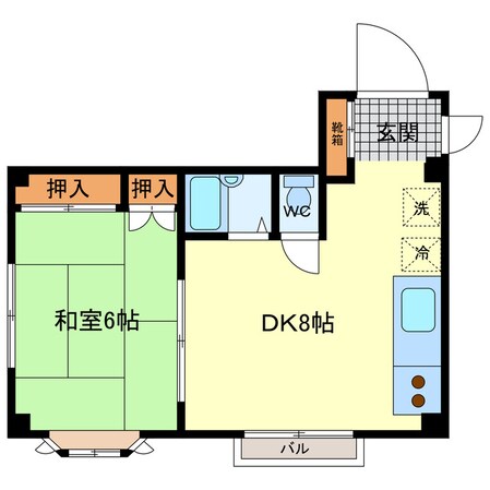 セントポーリアみのべの物件間取画像